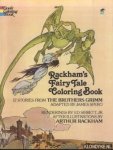 Grimm, Brothers & James Spero (adapted by) & Arthur Rackham - Rackham's Fairy Tale Colouring Book. 17 Stories from the Brothers Grimm