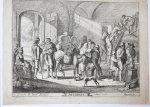 Alexander Voet II (c. 1635-after 1695) after Cornelis de Wael (1592-1667) - [Antique print, etching/ets]: AUTUMNUS (set: The four seasons)/Herfst, published ca. 1680.