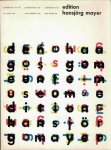 mayer, hansjörg (hansjorg) - Locher, Hans & Kees Broos (introd.). - publikaties en werk van - publikationen und arbeiten von - publications and works by edition hansjörg (hansjorg) mayer