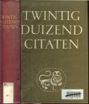 Margadant Bijeengebracht door S.W.F. Margadant - Twintig duizend citaten