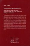 Winkler, Pierre - Missionary Pragmalinguistics. Father Diego Luis de Sanvitores grammar (1668) within the tradition of Philippine grammars.