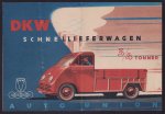 Oldtimer brochure - DKW Schnellieferwagen 3/4 tonner