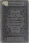 B. Manassewitsch - Die Kunst die Arabische Sprache schnell und leicht zu erlernen.