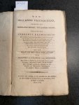 FRANCQ VAN BERKHEY, J. LE, - Oud Hollands Vriendschap, dankbaar aan Neerlands kroost, tot Leydens troost; besloten met Utrechts eeuwschets: (Utrecht, de kroonstad der bataafsche (...) koningen, vorstenen prelaten.) Aan den raad en het volk van Leyden.