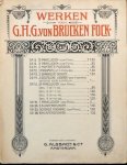 Brucken Fock, G.H.G. von: - [Op. 25] Scherzo macabre voor piano. Op. 25 (Werken van G.H.G. von Brucken Fock)