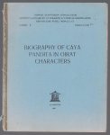 Radnabhadra - Biography of Caya Pandita in Oirat characters