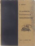 Deman L. - Vlaamsch-nationale geschiedenis
