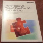 Microsoft - Getting results with Microsoft powerpoint 98 Macintosh Edition