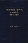 Kersten, Ds. J.W. - Kersten, Ds. J.W.-De schenking, beproeving en overwinning van het geloof