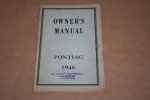  - Owner's manual Pontiac 1946