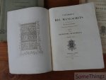 N/A. - Inventaire et catalogue des manuscrits de l'ancienne bibliothèque royale des Ducs de Bourgogne. / Répertoire onomastique des manuscrits formant la deuxième section de la Bibliothèque Royale de Belgique (Ancienne Bibliothèque de Bourgogne) [En...