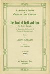 Edwards, Julian - The Lord of Light and Love, An Easter Cantata