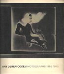 COKE, Van Deren - Van Deren Coke - Photographs 1956-1973.