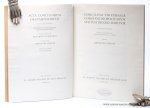 Straub, Johannes (ed.). - Volumen I Concilii actiones VIII - Appendices Graecae - Indices - Acta conciliorum oecumenicorum. Tomus IV Concilium Universale Constantinopolitanum sub Iustiniano habitum. Volumen III Index Generalis Tomorum I-IV.