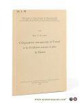 Beaupin, Mgr E. - L'Organisation internationale du Travail et les Problèmes sociaux en pays de Mission.
