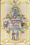 Wouters, D. - De vrolijke lachduif. Liederen uit de  oude doos. Humoristische liederen.