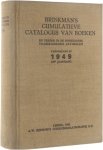 Dirk De Jong - Brinkman's Cumulatieve Catalogus van Boeken : 1949