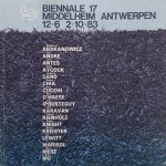 MIDDELHEIM. - Biennale 17, Middelheim Antwerpen 12-6  2-10-83.