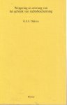 G.S.A. Dijkstra - Wetgeving en omvang van het gebruik van rechtsbescherming. Diss