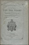 GENARD, P. - DE GEBROEDERS VAN DER VOORT EN DE VOLKSOPSTAND VAN 1477 - 1478. Antwerpsche Bibliophilen