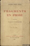 Rilke, Rainer Maria - Fragments en prose