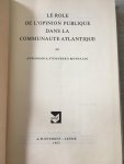 Annamaria Stenberg Montaldi - Le Role de l’opinion publique Dans la communaute atlantique