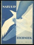 Stein, J.A.W. von ontwerper / designer cover - (PERIODICAL) Natuur en Techniek No 1 Jan. 1932