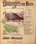 Meissler, Josef: - Stolzenfels am Rhein. Lied für eine mittlere Stimme [mit Klavier]