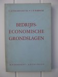 Heuvel, C.A. van den  en Bosboom, C.H. - Bedrijfseconomische grondslagen.