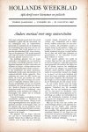 K.L. Poll (redactie) - Hollands Weekblad, vierde jaargang, nummer 169, 29 augustus 1962