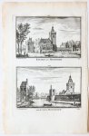 Rademaker, Abraham (1676/7-1735) - Kasteel tot Montfoort / aan de wal tot Montfoort.