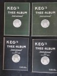 KEG plaatjesalbum compleet - Keg's thee-album 'Internationaal 'Keg,  album, '1913. overdruk in 1926' - 'Dit album heeft historische waarde' compleet