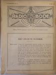 VOGT, W. - AVRO Radiobode "Het zwarte nummer" 3e jaargang no. 21 23 mei 1930