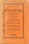 Banning, J.P.D.van - De afstammelingen uit de overgrootouders van prinses Juliana en prins Bernhard.