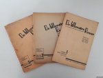 Eekhout, Jan H. & Jac. van Hattum & Bert Nuver & Mees Valentijn & Dirk Verèl - De litteraire Revue: Algemeen maandblad voor dicht- en prozakunst (3 afleveringen) Eekhout, Jan H. & Jac. van Hattum & Bert Nuver & Mees Valentijn & Dirk Verèl - De litteraire Revue: Algemeen maandblad voor dicht- en prozakunst (3 afleveringen)