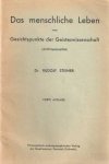 Steiner, Rudolf - Das menschliche Leben vom Gesichtspunkte der Geisteswissenschaft (Anthroposophie). Vortrag gehalten am 16 Oktober 1916 in Liestal
