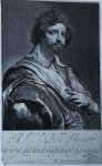 Theodor Matham (1605/1606-1676), after Anthony van Dyck (1599-1641) - [Antique print, engraving] Michel le Blon Agent... (Portrait of Michel le Blon), published ca. 1630-1640, 1 p.
