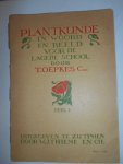 OEPKES, T - Plantkunde in woord en beeld voor de lagere school deel I Voor de lagere school.1932