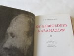 Dostojewski F.M. / vertaling Jan van der Eng, illustraties Pietro Sarto - De gebroeders Karamazow     II      -  Twee delen in een band -