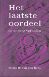 Meint van den Berg - Laatste oordeel en andere verhalen,