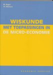 B. Kaper - Wiskunde met toepassingen in de micro-economie