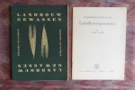 Duiven, J. Mart. - Landbouwgewassen. (leparelloplaat) + het boekje "Toelichting bij de Plaat Landbouwgewassen".