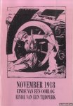 Brouwer, Sjoerd (samenstelling) - November 1918. Einde van een oorlog, einde van een tijdperk