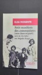 MORANTE Elsa - Petit manifeste des communistes (sans classe ni parti) suivi de Une lettre aux Brigades Rouges