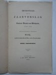 Dronkers, Dirk. - Beschouwingen over het jaarverslag van de Centrale Directie van Walcheren, over 1859. Bevattende tevens wenk, aan allen die belang hebben bij polders, aan zee- of zeearmen gelegen.