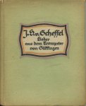 Berisch, Ida - Scheffel, J.V.v. Lieder aus dem Trompeter von Säckingen. Geschrieben und illustriert von Ida Berisch