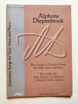 Diepenbrock, A.: - Complete songs for voice and piano. Vol. 10