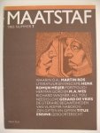 redactie - Maatstaf 1985 nr. 7 met o.a. Martin Ros Henk Romijn Meijer/ Titus Ensink e.a.