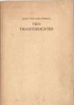 VONDEL, JOOST VAN DEN - Tien troostgedichten.