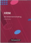 R.G. Moorer - HRM Een brede kennismaking